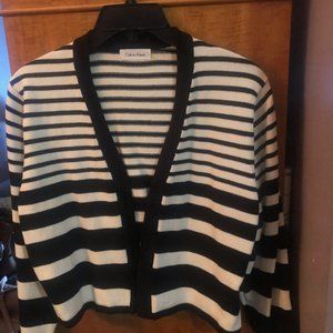 Calvin Klein Knit Cardigan Sweater - size Large